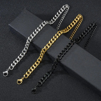 Punk Heavy Cuban Link Wristband