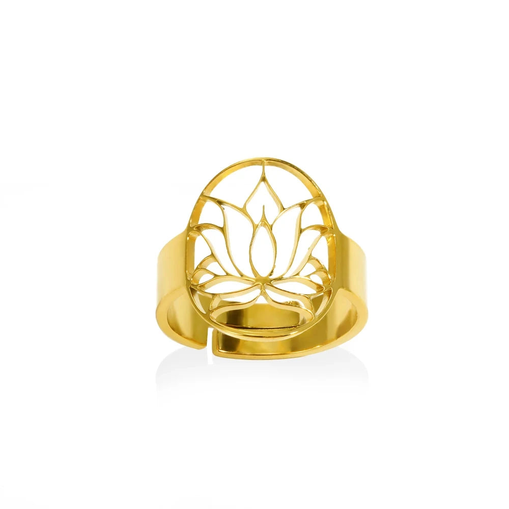 Ethereal Opal Flower Ring