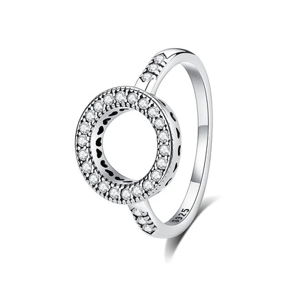 Crystal Love Crown Ring