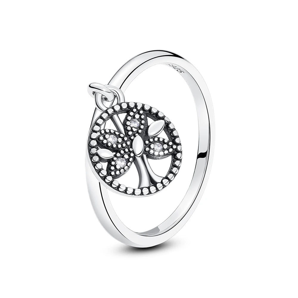 Crystal Love Crown Ring