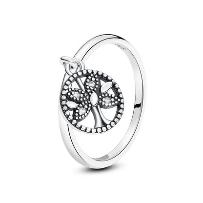 Crystal Love Crown Ring