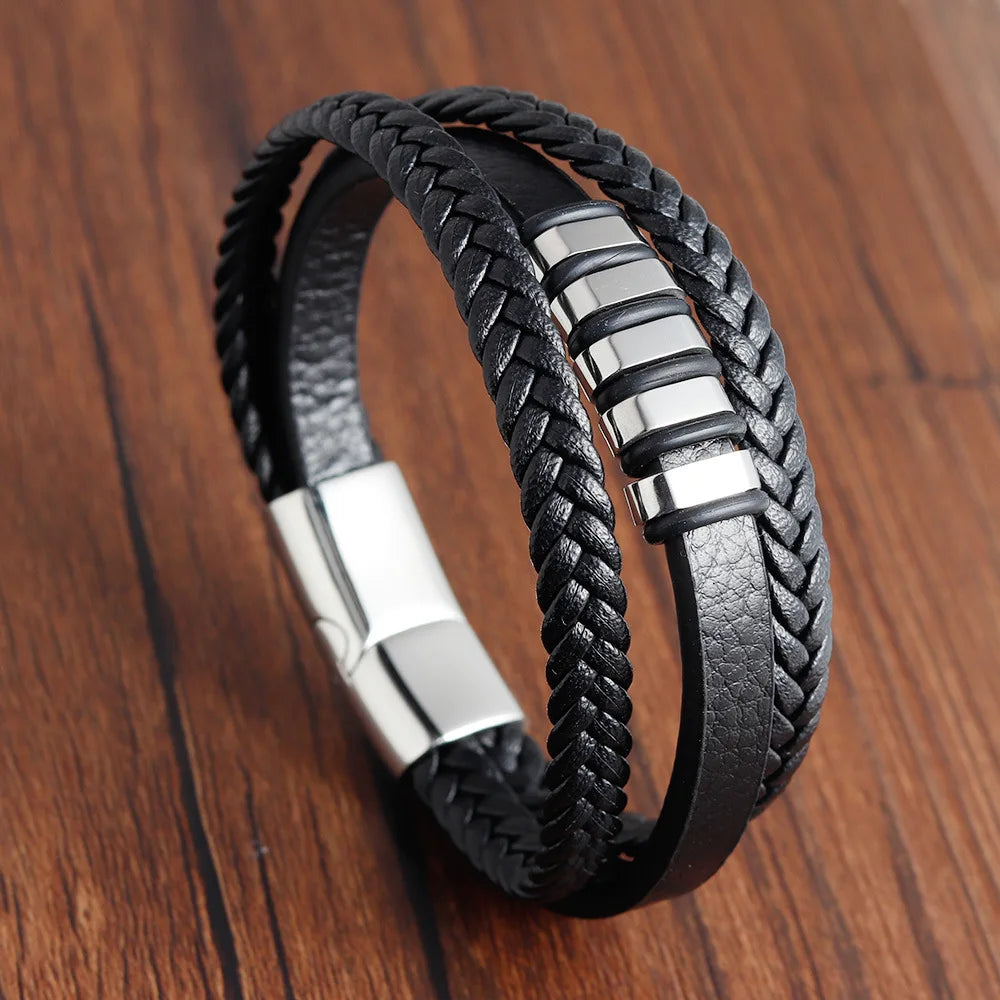 Magnetic Buckle Rope Bracelet