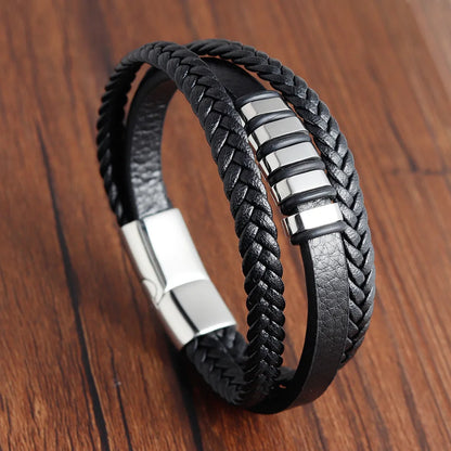 Magnetic Buckle Rope Bracelet