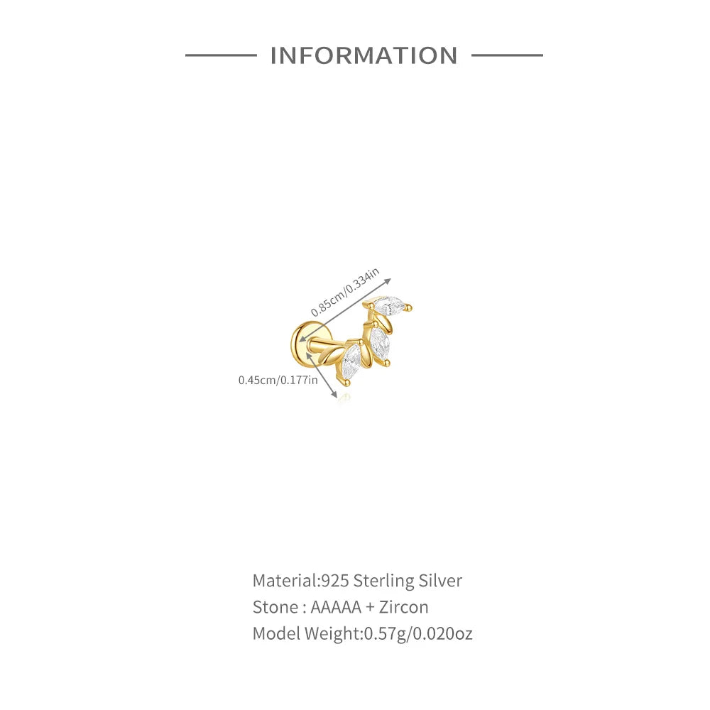 Celeste Moonstar Tassel Stud