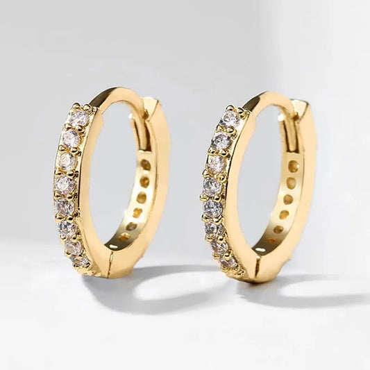 Aurelia Crystal Hoops