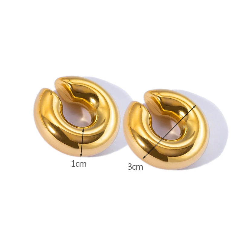 Celeste C-Shaped Ear Cuff