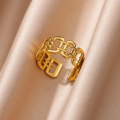 Geometric Bold Ring