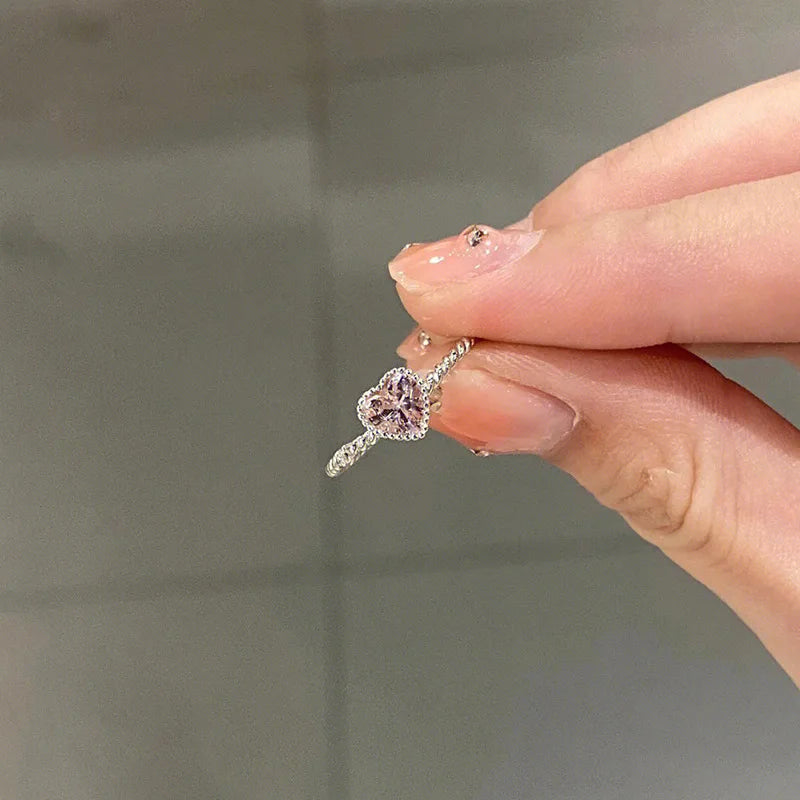 Vintage Geometric Charm Ring