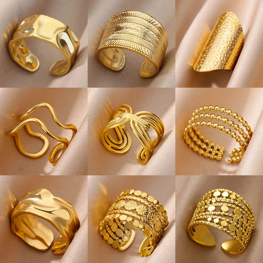 Geometric Bold Ring