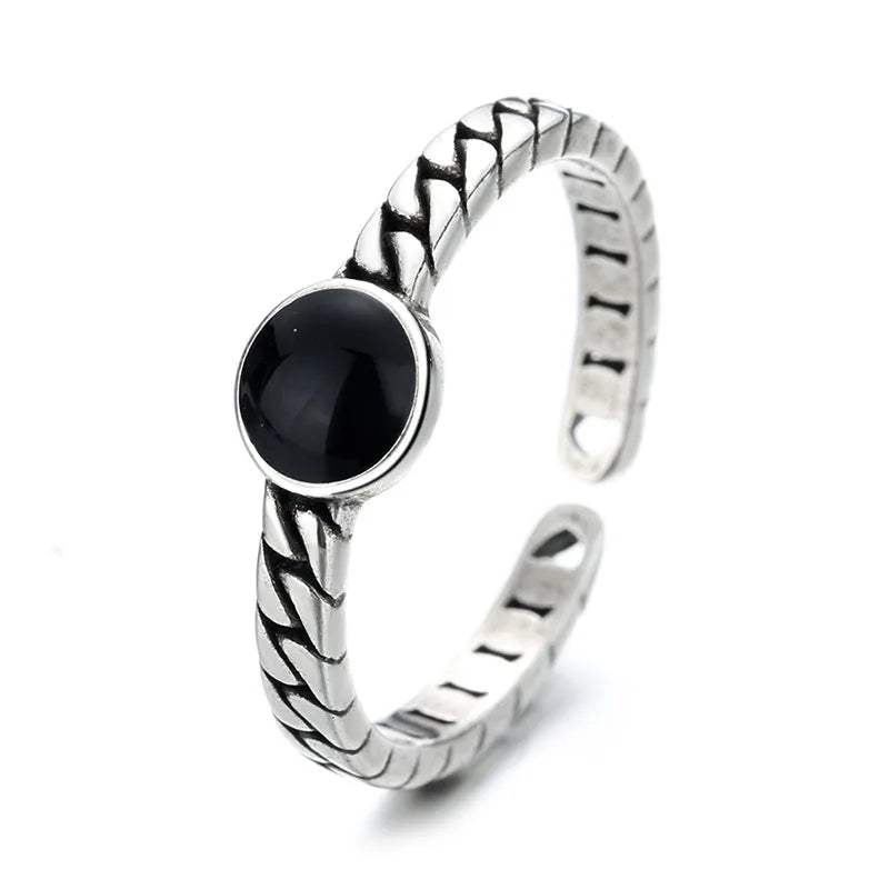 Celeste Double Wave Silver Ring