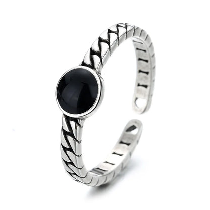 Celeste Double Wave Silver Ring