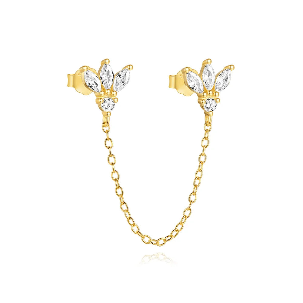 Celeste Moonstar Tassel Stud