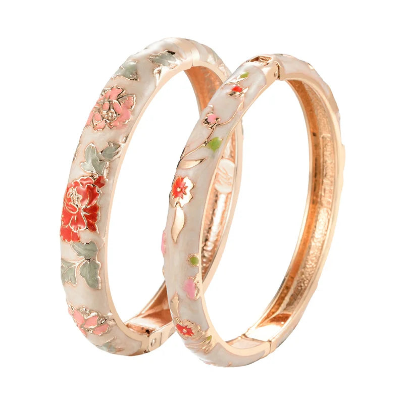 Bohemian Ethnic Flower Bracelet