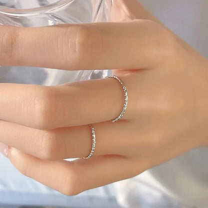 Minimal Thin Stackable Ring