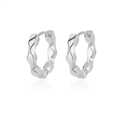 Celeste Star Hoop Earrings