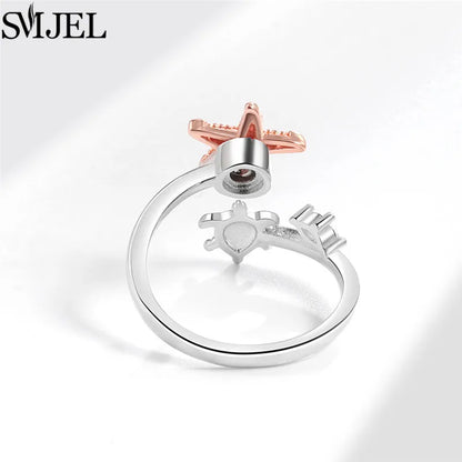 Rotating Charm Anxiety Ring