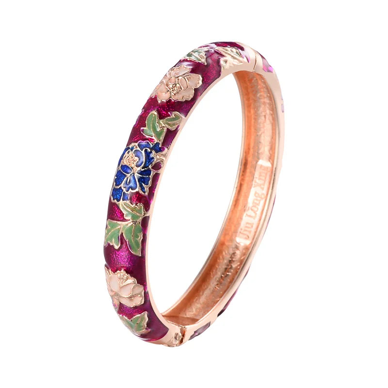 Bohemian Ethnic Flower Bracelet