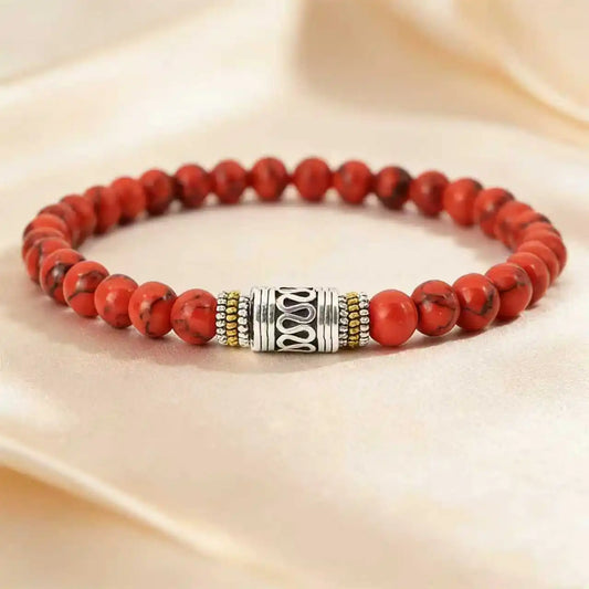Lucky Tibetan Stone Couple Bracelet