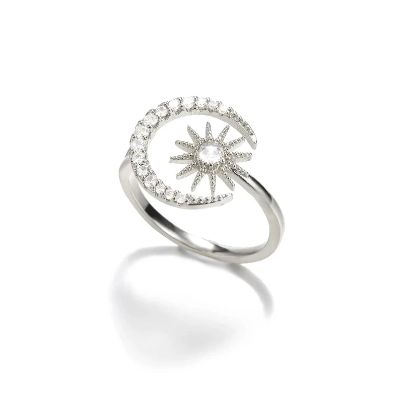Ethereal Opal Flower Ring