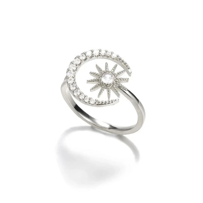 Ethereal Opal Flower Ring