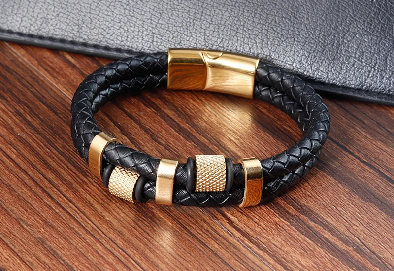 Magnetic Buckle Rope Bracelet