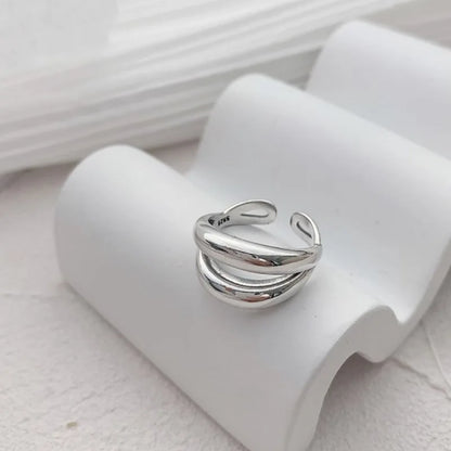 Vintage Geometric Charm Ring