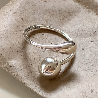 Sterling Twisted Chunk Ring