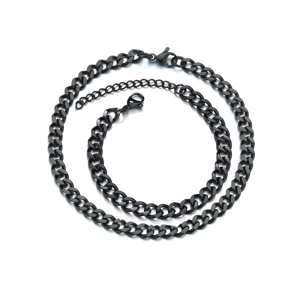 Punk Heavy Cuban Link Wristband