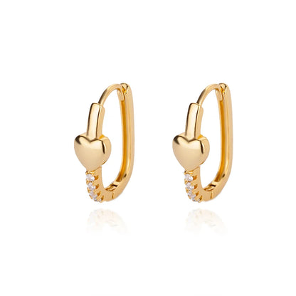 Celeste Star Hoop Earrings