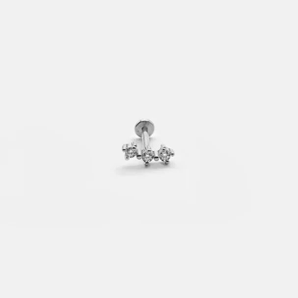 Celeste Moonstar Tassel Stud