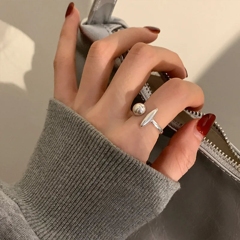 Vintage Geometric Charm Ring