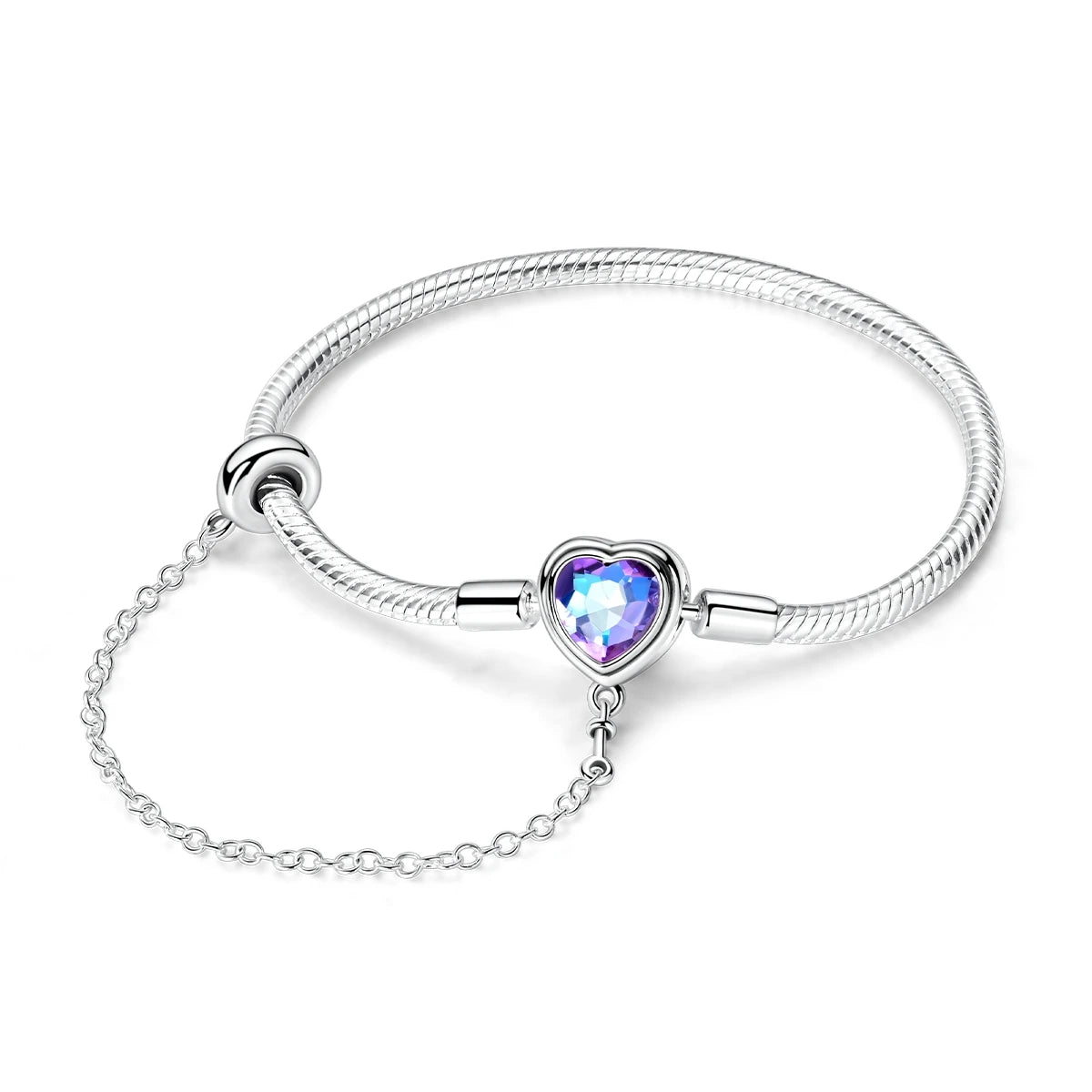 Holy Mother Heart Charm Bracelet