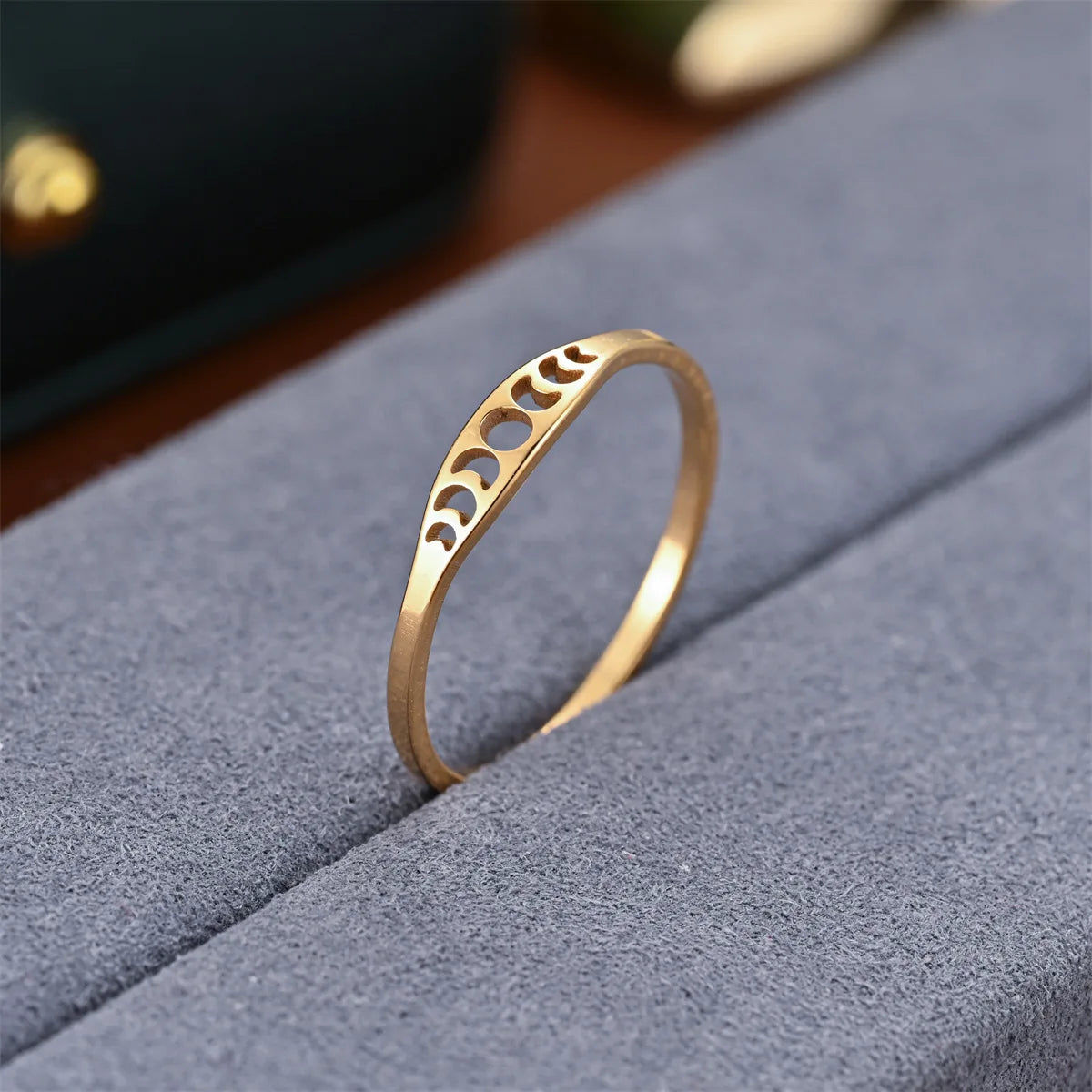 Celeste Moon Phase Ring