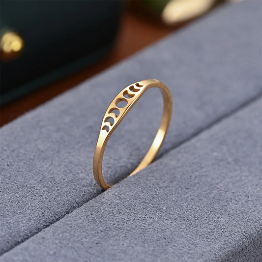 Celeste Moon Phase Ring