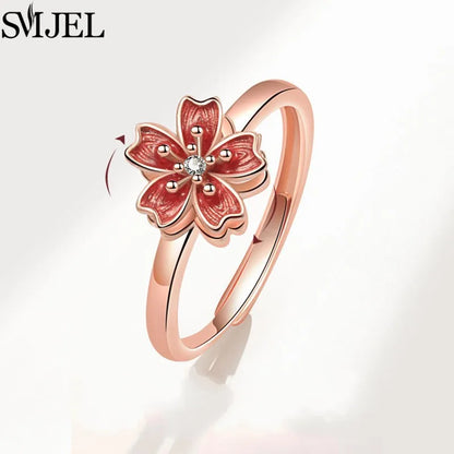 Rotating Charm Anxiety Ring