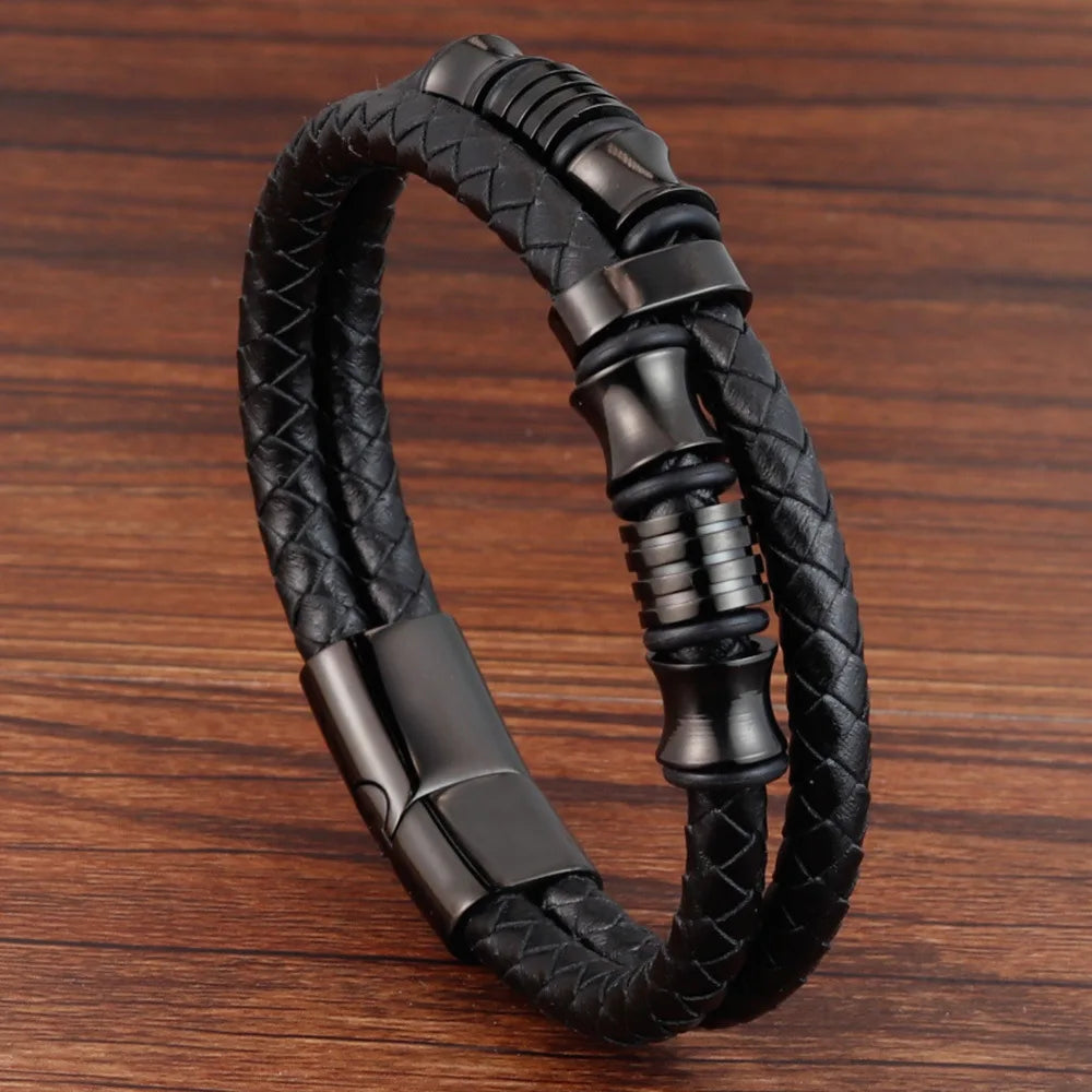 Magnetic Buckle Rope Bracelet