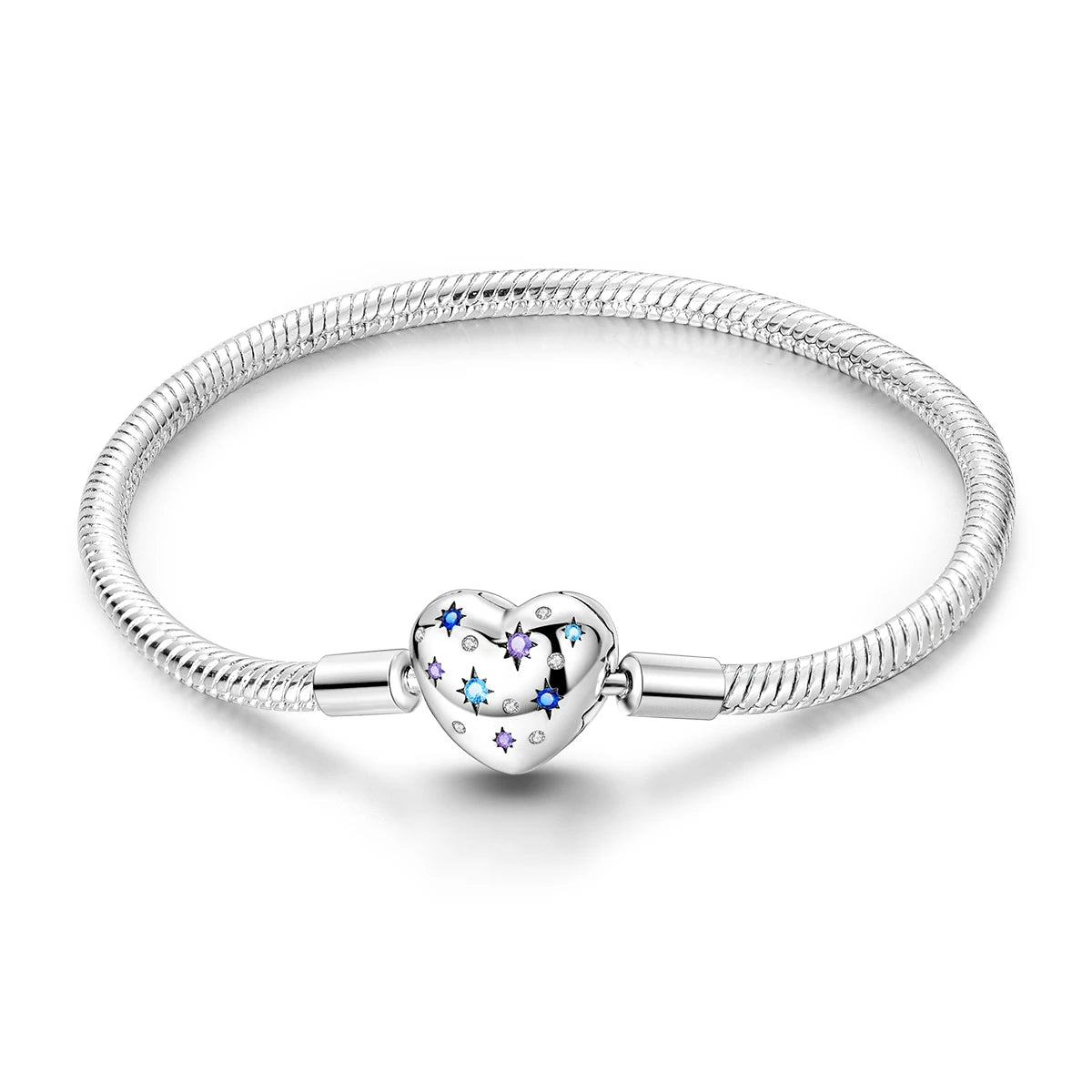 Holy Mother Heart Charm Bracelet
