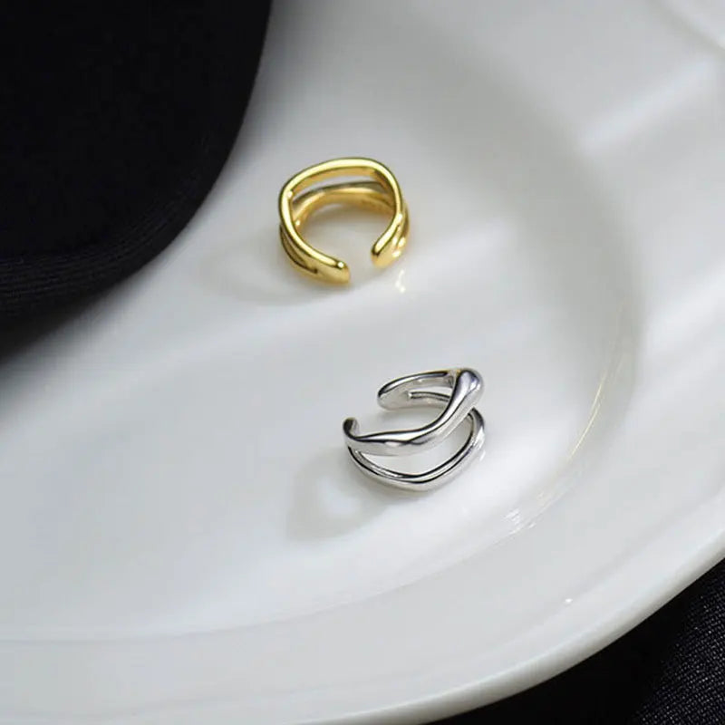 Sleek Double Ear Cuff