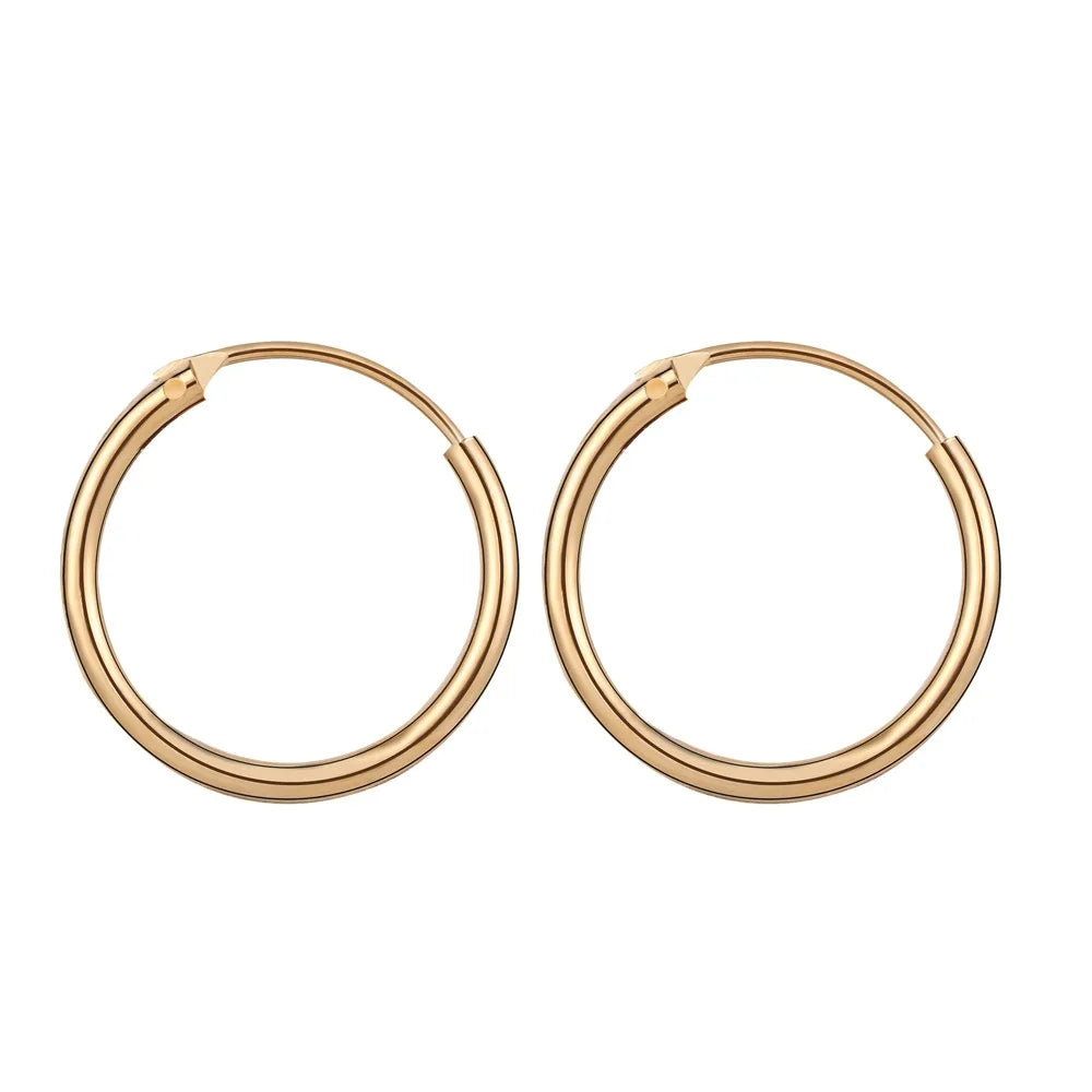 Celeste Pearl Circle Earrings