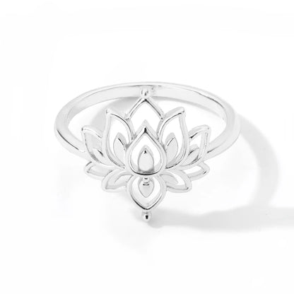 Ethereal Opal Flower Ring
