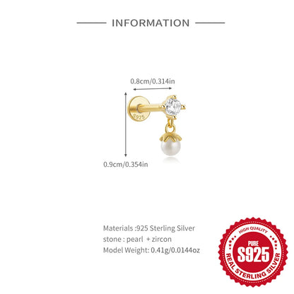 Celeste Moonstar Tassel Stud