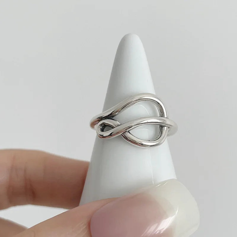 Vintage Geometric Charm Ring