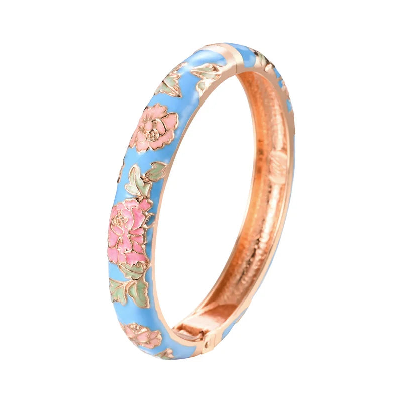 Bohemian Ethnic Flower Bracelet