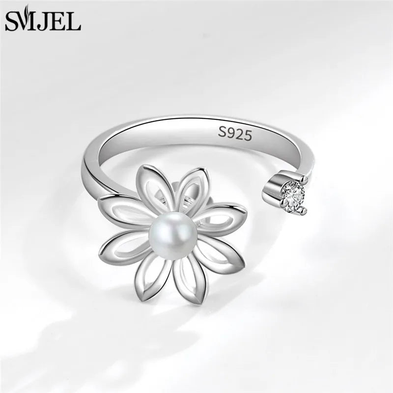 Rotating Charm Anxiety Ring
