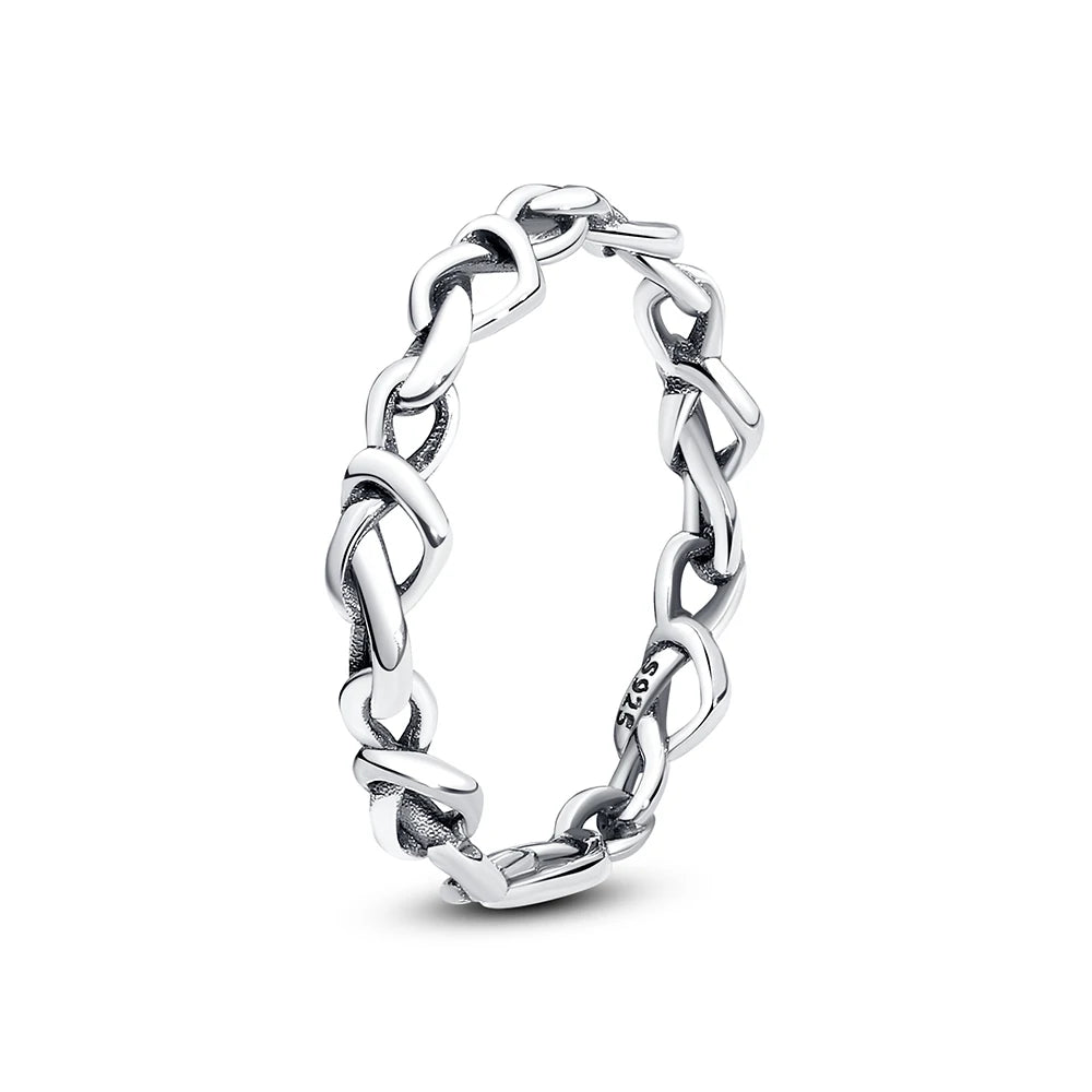 Crystal Love Crown Ring