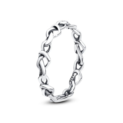 Crystal Love Crown Ring