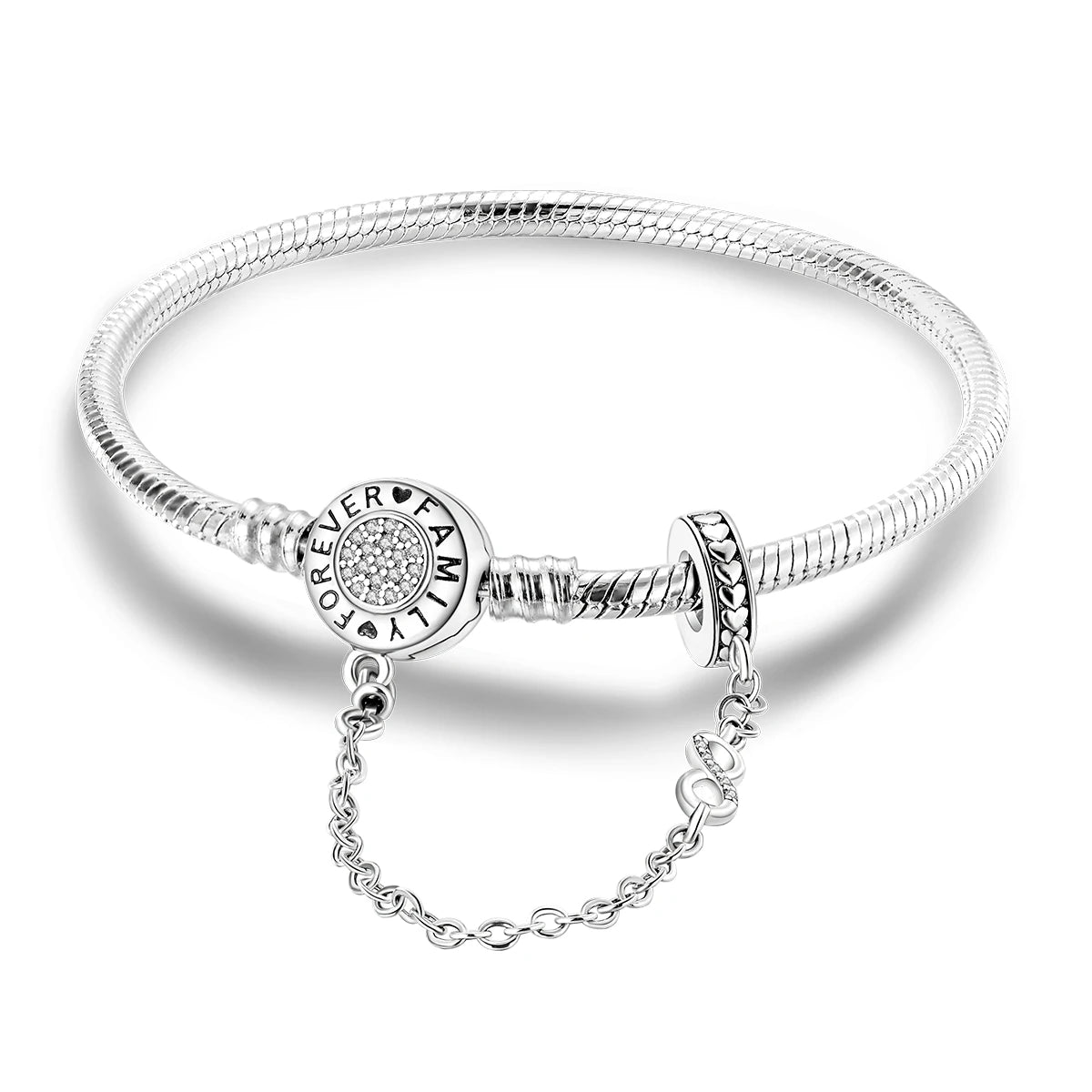 Holy Mother Heart Charm Bracelet