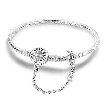 Holy Mother Heart Charm Bracelet