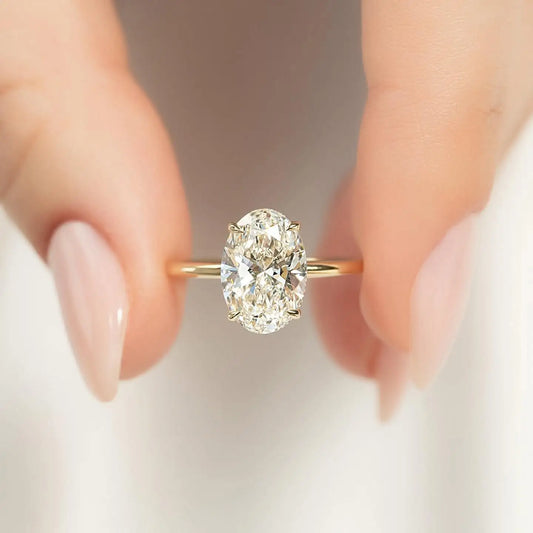 Luxury Sterling Zircon Promise Ring