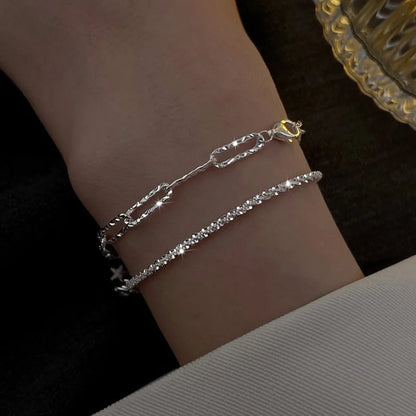 Celeste Gold Rhinestone Bracelet